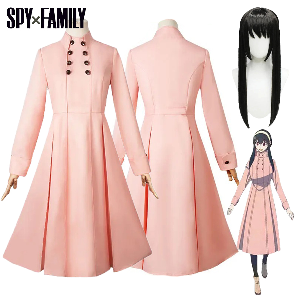 Anime Cosplay Yor Forger - Vestido de Cosplay de Yor Forger,