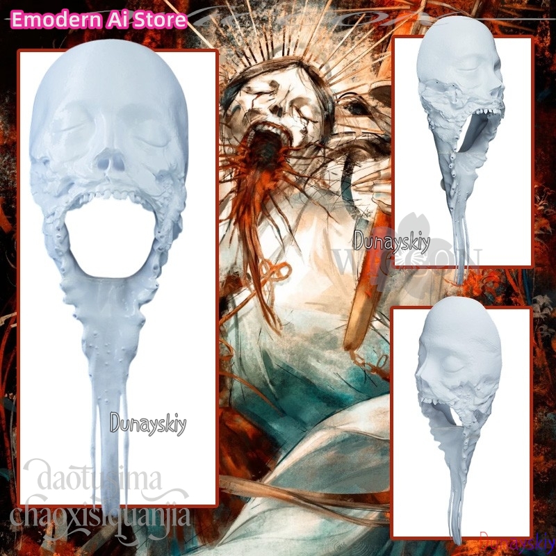 Anime Cosplay Diy - Horror Anime blanco DIY colorear aterrador