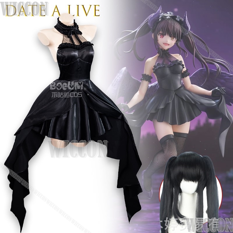 Anime Cosplay Nombre - Disfraz de Cosplay de Tokisaki Kurumi