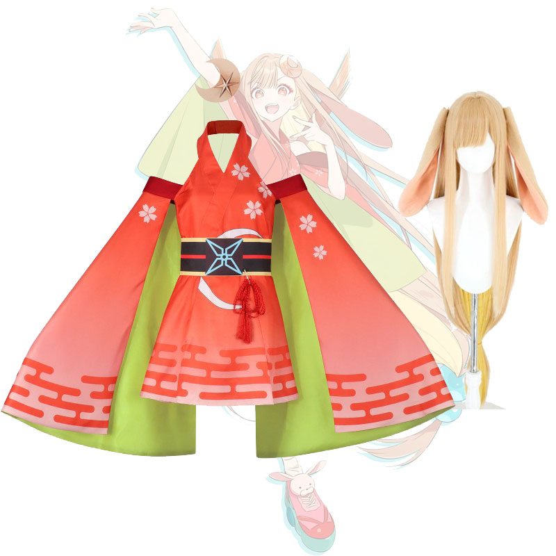 Anime Cosplay Kimono - Conjunto de Kimono de Cosplay de