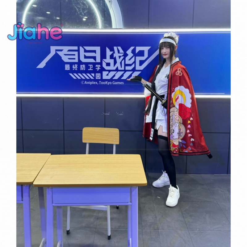 Anime Cosplay Kimono - Magadori Kyoshika juego HUNDRED LINE disfraz