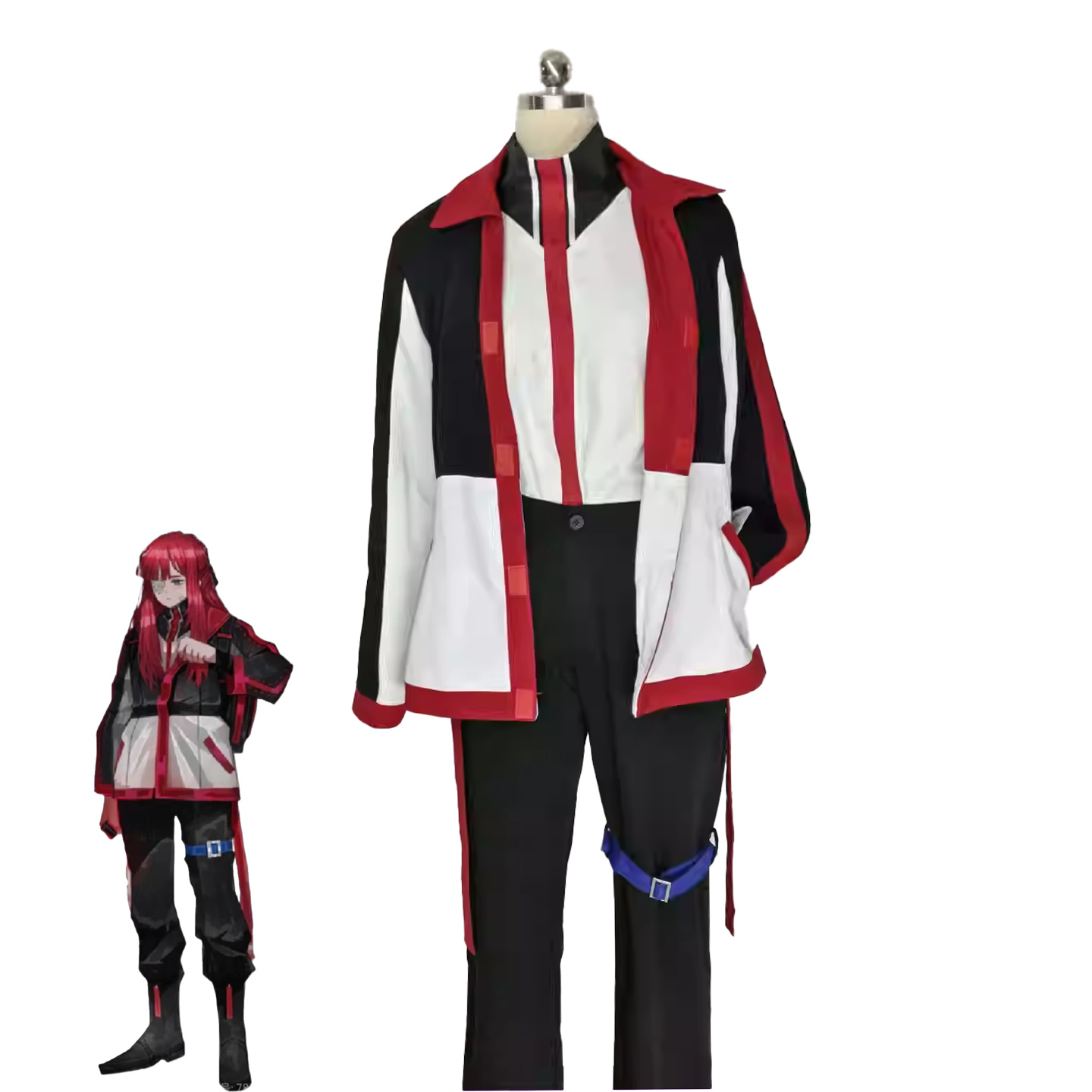 Anime Cosplay Black Girl - Disfraz de Cosplay de Yuri del