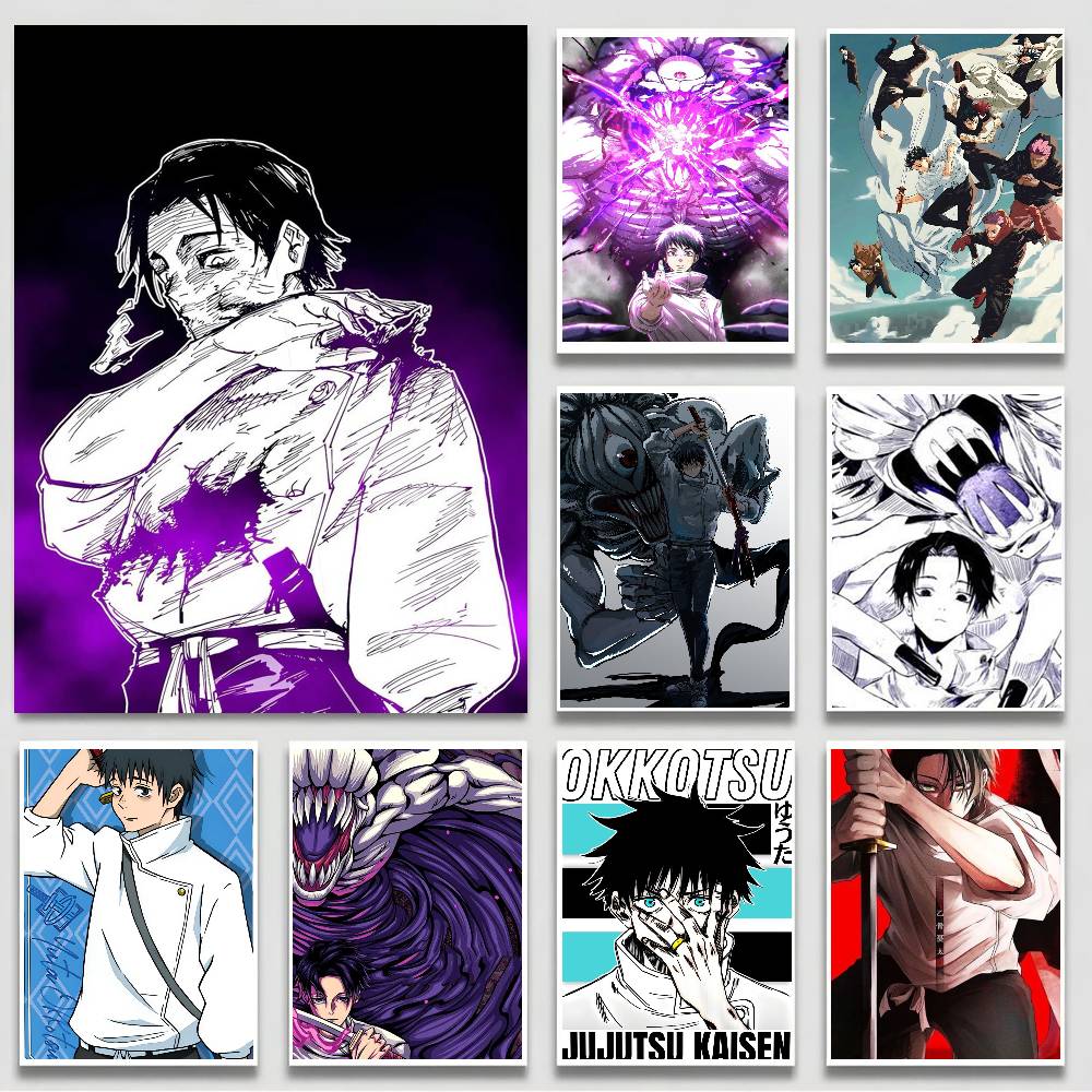 Black Clover Grimoire - Impresión en Papel de Jujutsu Kaisen