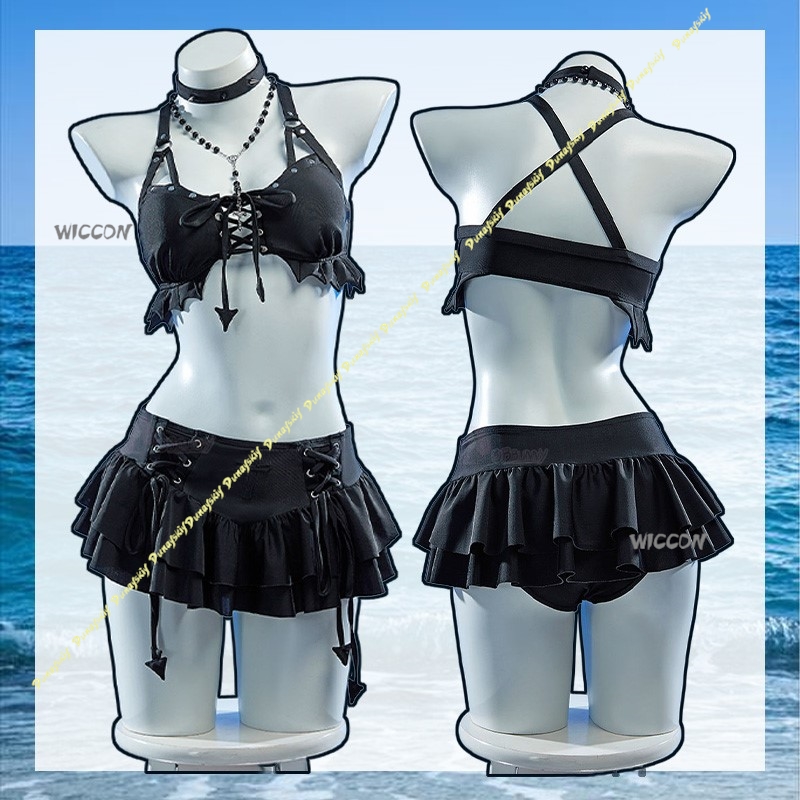 Anime Cosplay Black Girl - Disfraz de Cosplay para niñas, traje