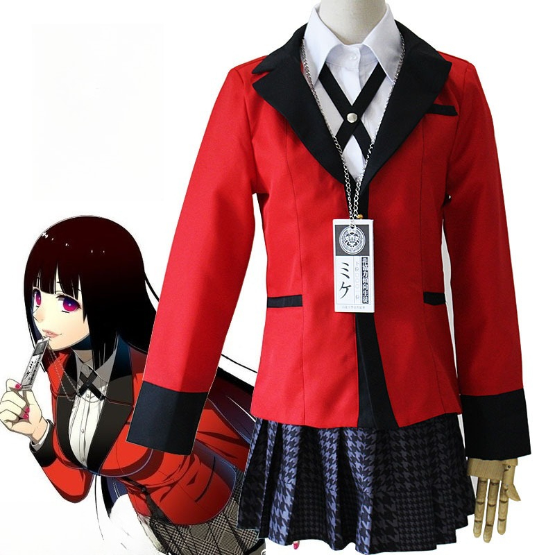 Anime Cosplay Kakegurui - Disfraz de Cosplay de Anime Kakegurui