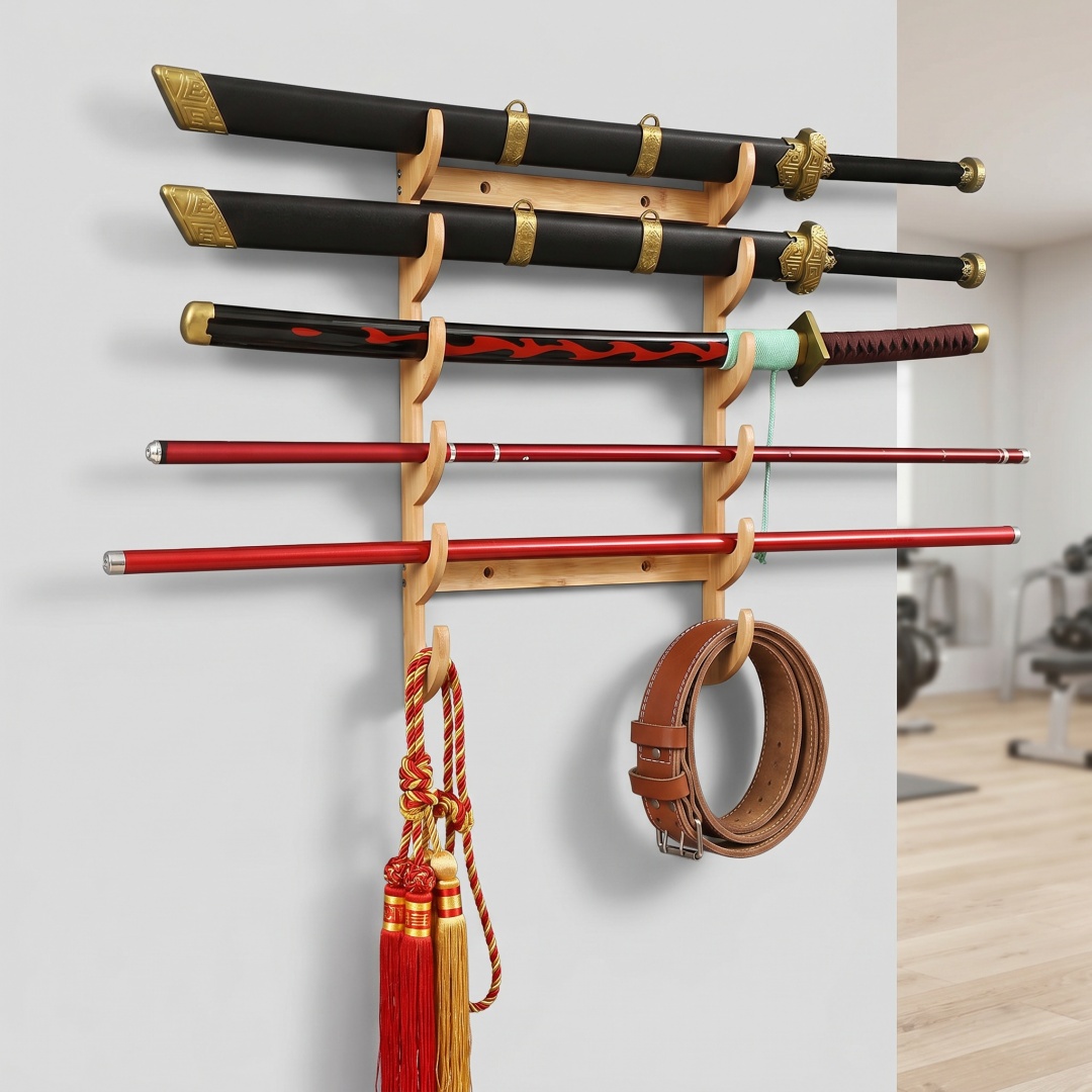 Anime Cosplay Katana - Soporte de Pared de 8 Niveles