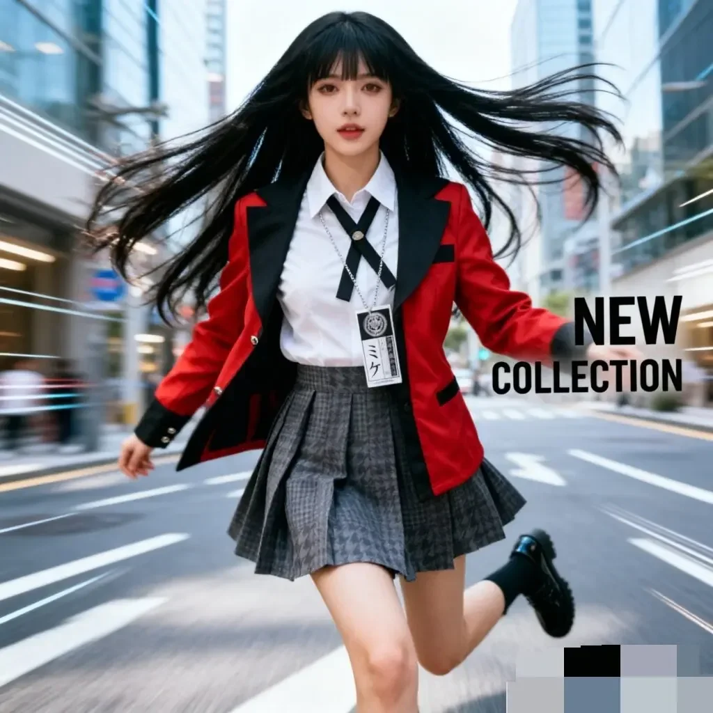 Anime Cosplay Kakegurui - Disfraz de Cosplay de Anime Kakegurui