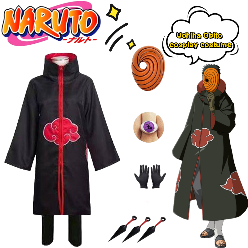 Anime Cosplay Obito - Nuevo Disfraz de Cosplay de Naruto