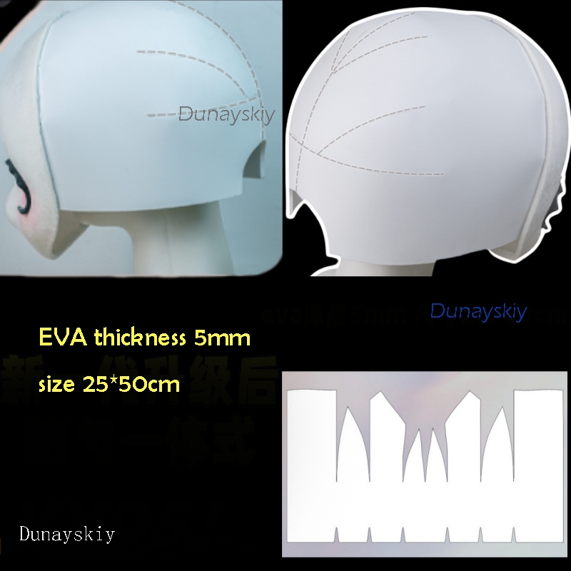 Anime Cosplay Diy - NebulaCloak Store: Casco de seguridad EVA