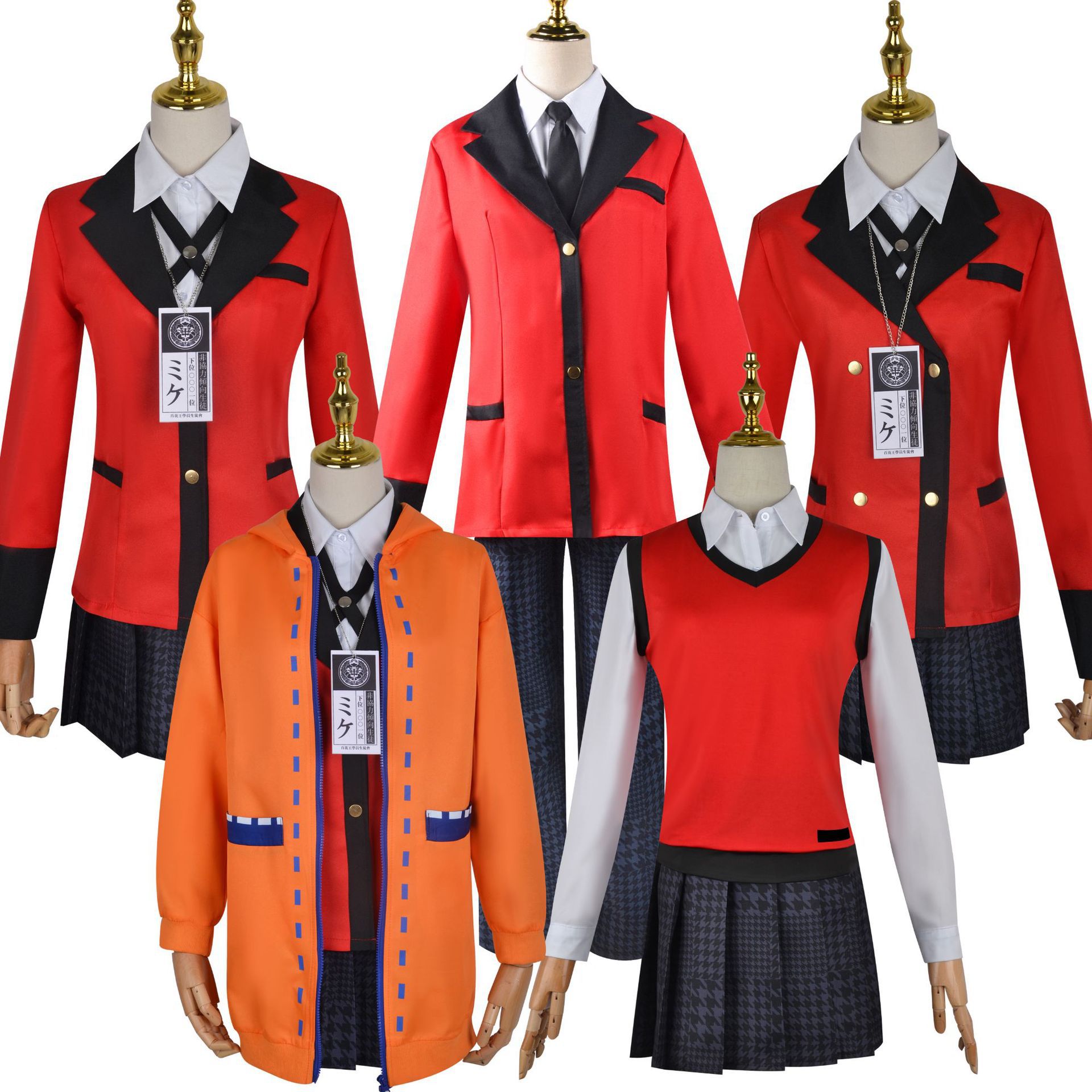 Anime Cosplay Kakegurui - Disfraz de Cosplay del Anime Kakegurui,