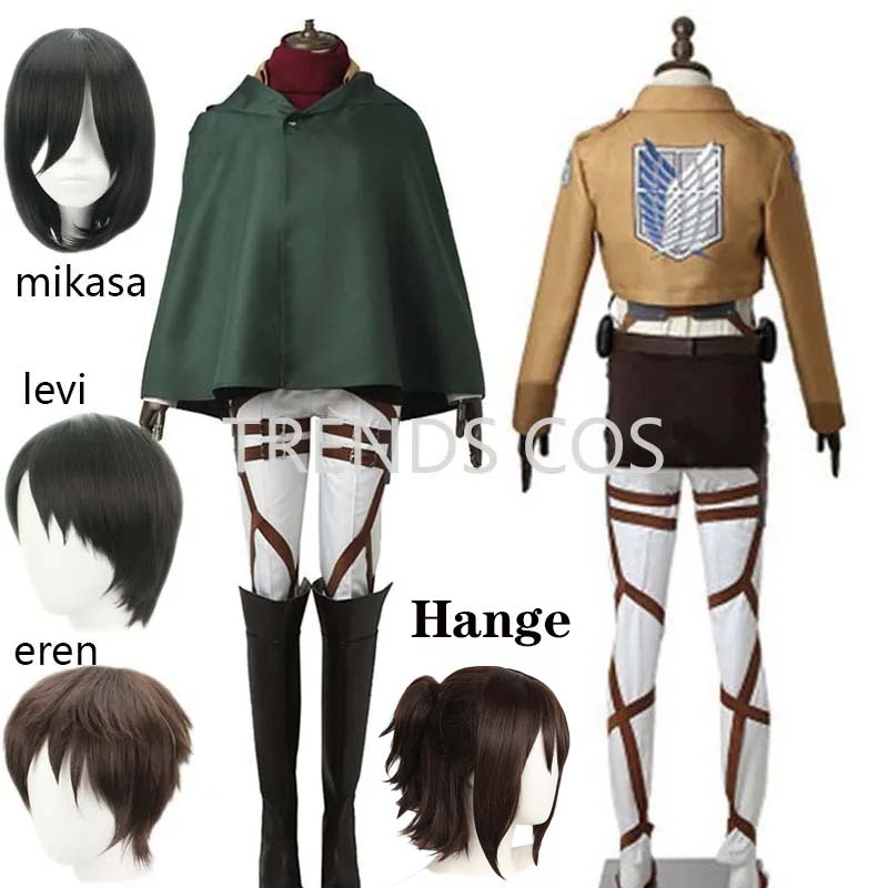 Anime Cosplay Kakegurui - Cosplay Anime Levi Ackerman Mikasa Ackerman