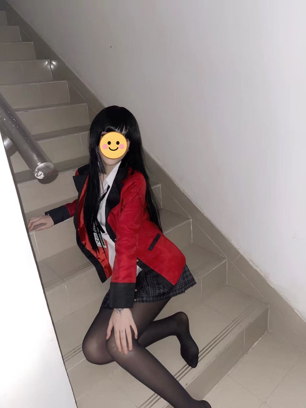 Anime Cosplay Kakegurui - Disfraz de Cosplay de Jabami Yumeko,