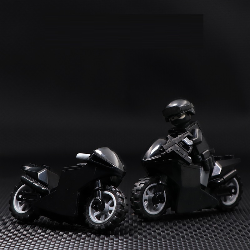 Black Clover Grimoire - Figuras militares de ciudad Playmobil, armas