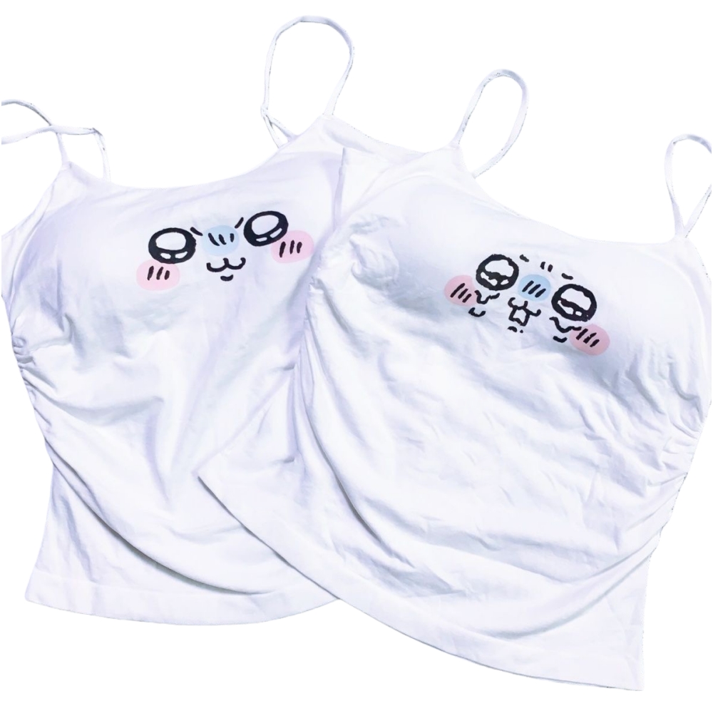 Anime Cosplay Japanese Girl - Top estampado con expresiones adorables de