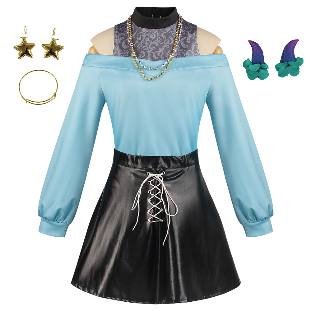 Anime Cosplay Meme - Conjunto de Top y Falda Oshi