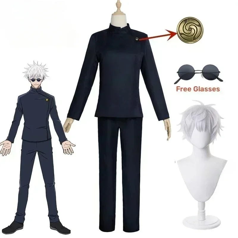 Disfraz de Cosplay de Gojo Sat - Anime Cosplay Gojo reseña y precio