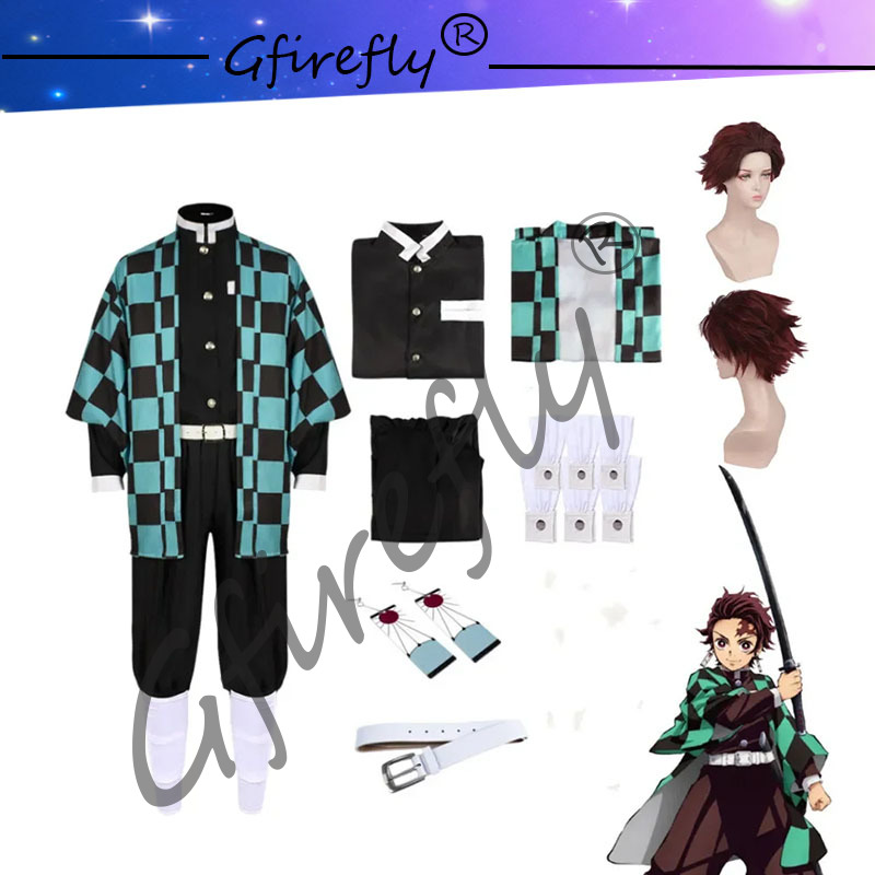 Disfraz de Cosplay de Tanjirou - Anime Cosplay Katana reseña y precio