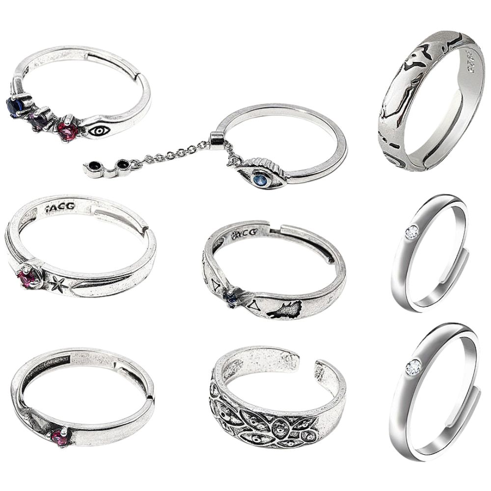 Anillos de Anime JJK, Anillos  - Anime Cosplay For Couples reseña y precio