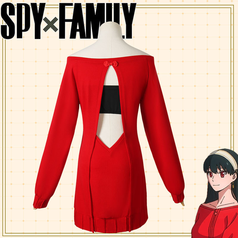 Disfraz de Cosplay de Yor Forg - Anime Cosplay Yor Forger reseña y precio