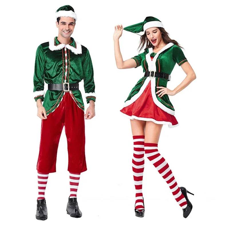 Disfraz de Papá Noel, Disfraz  - Anime Cosplay For Couples reseña y precio