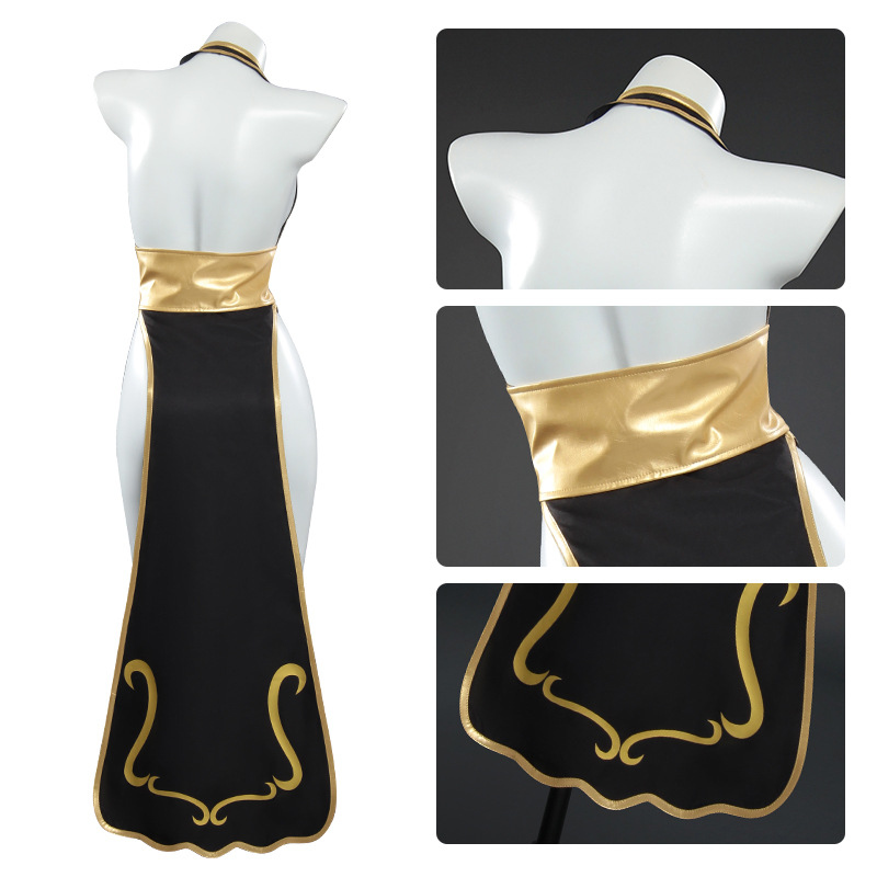 Disfraz de Cosplay de Chun-Li  - Anime Cosplay Black Girl reseña y precio