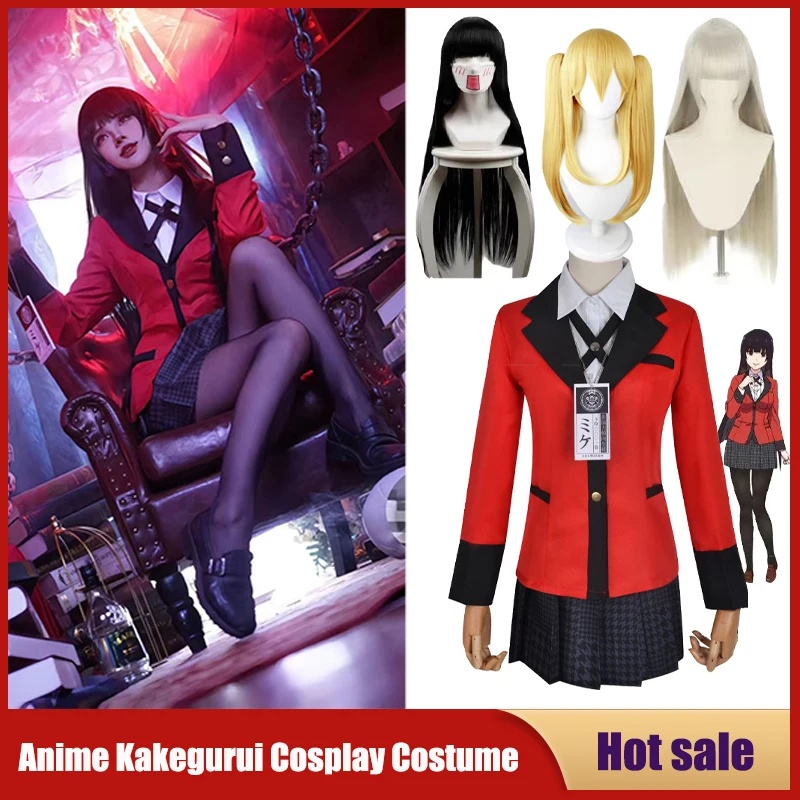 x;3,v'6\g/Disfraz de Cosplay d - Anime Cosplay Kakegurui reseña y precio