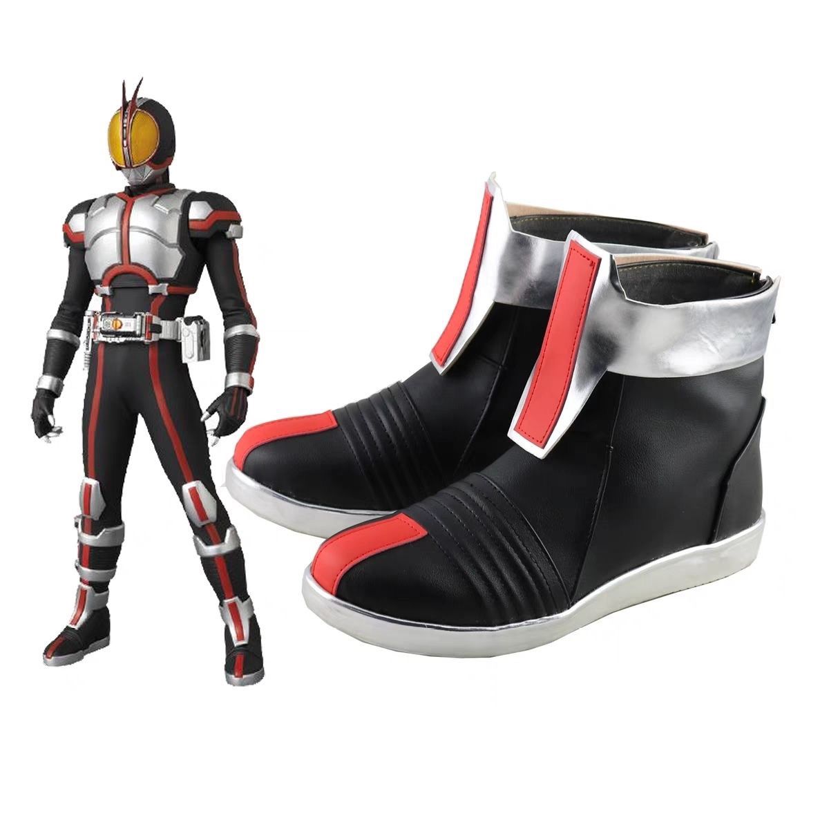 Botas de tobillo para cosplay  - Anime Cosplay Kamen Rider reseña y precio