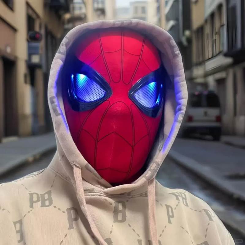 Máscara de Spider-Man con Ojos - Anime Cosplay Eyes reseña y precio