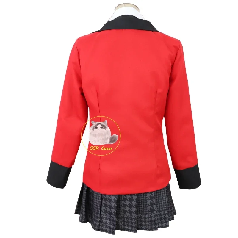 Disfraz de Anime Jabami Yumeko - Anime Cosplay Kakegurui reseña y precio