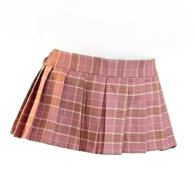 Minifalda plisada a cuadros es - Anime Cosplay Japanese Girl reseña y precio