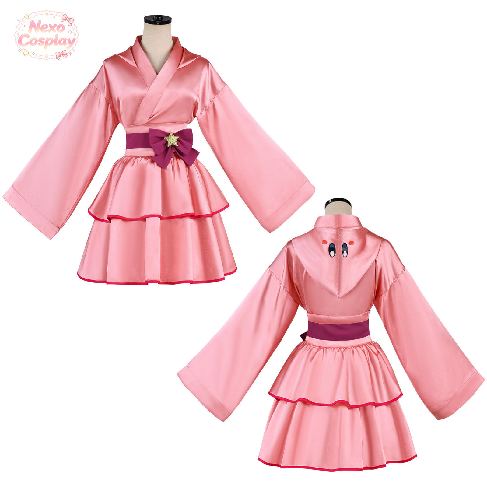 Disfraz de cosplay de bola ros - Anime Cosplay Kimono reseña y precio