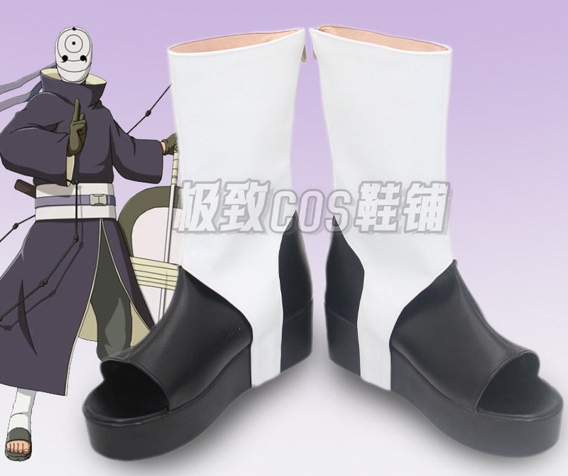 Zapatos de Cosplay de Uchiha O - Anime Cosplay Obito reseña y precio