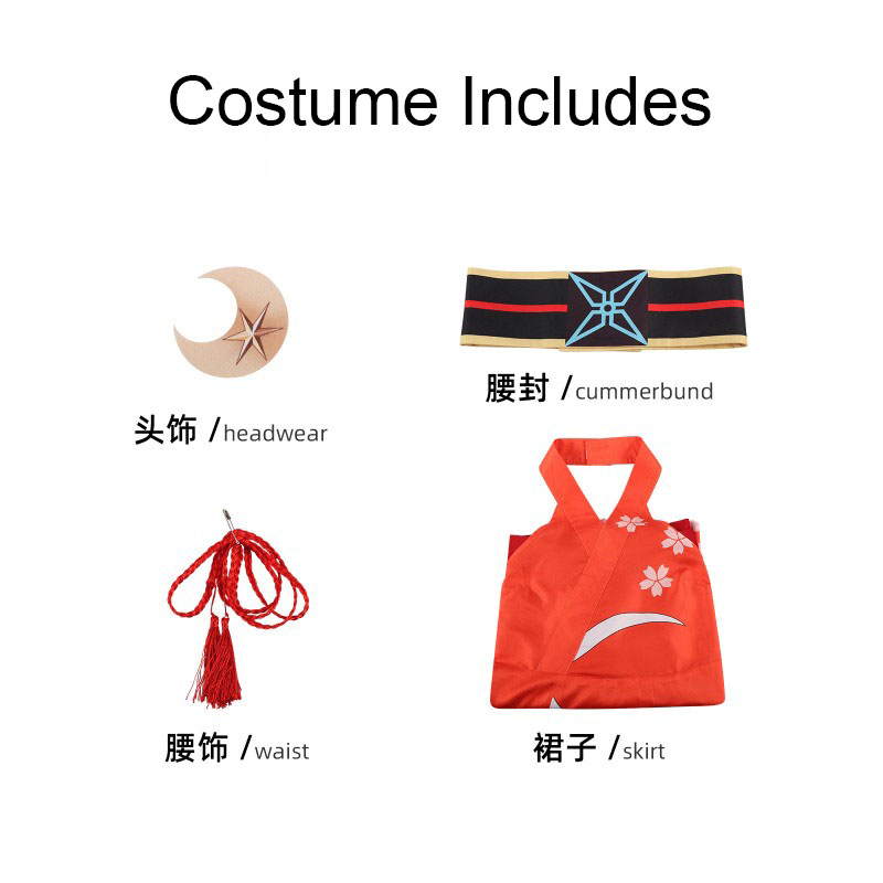 Conjunto de Kimono de Cosplay  - Anime Cosplay Kimono reseña y precio