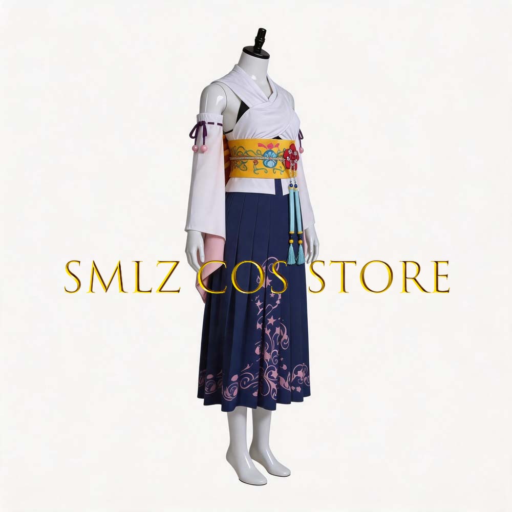 Disfraz de Cosplay de Yuna de  - Anime Cosplay Kimono reseña y precio