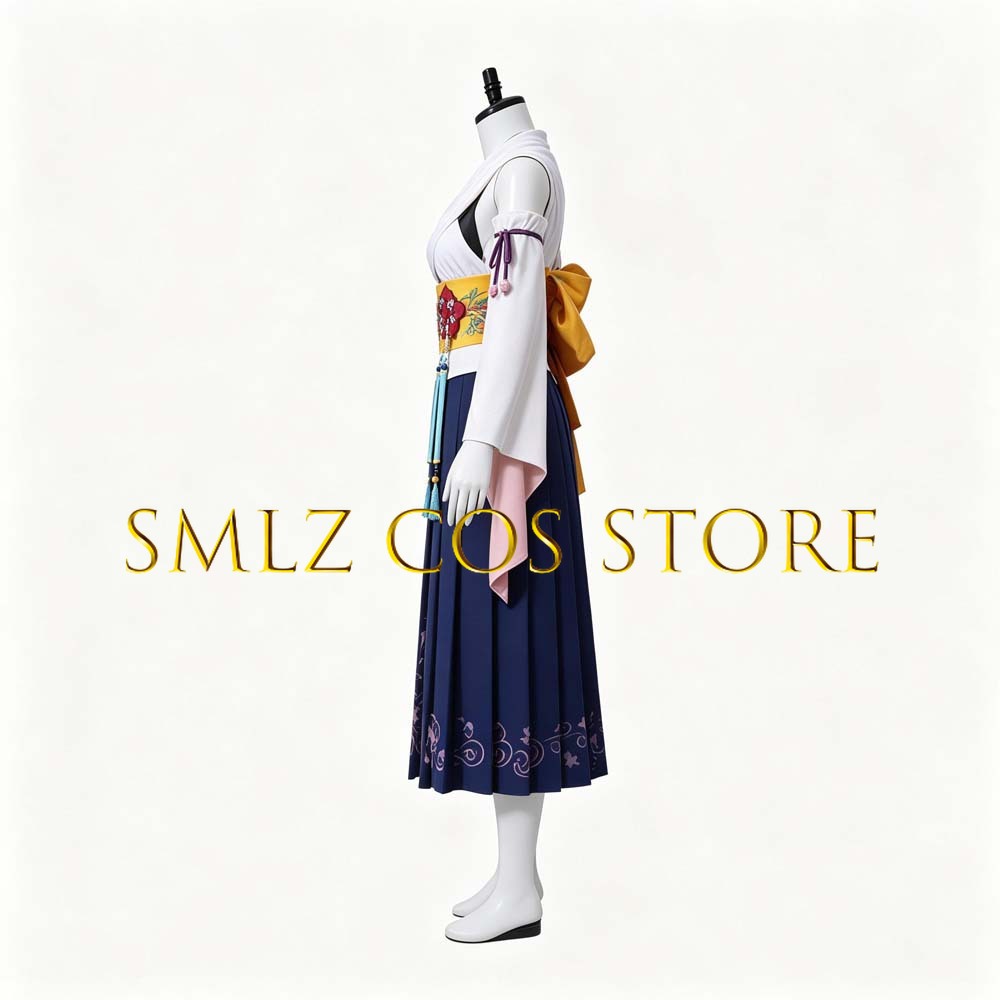 Disfraz de Cosplay de Yuna de  - Anime Cosplay Kimono reseña y precio
