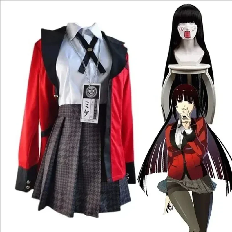 Nuevo disfraz de anime Kakegur - Anime Cosplay Kakegurui reseña y precio