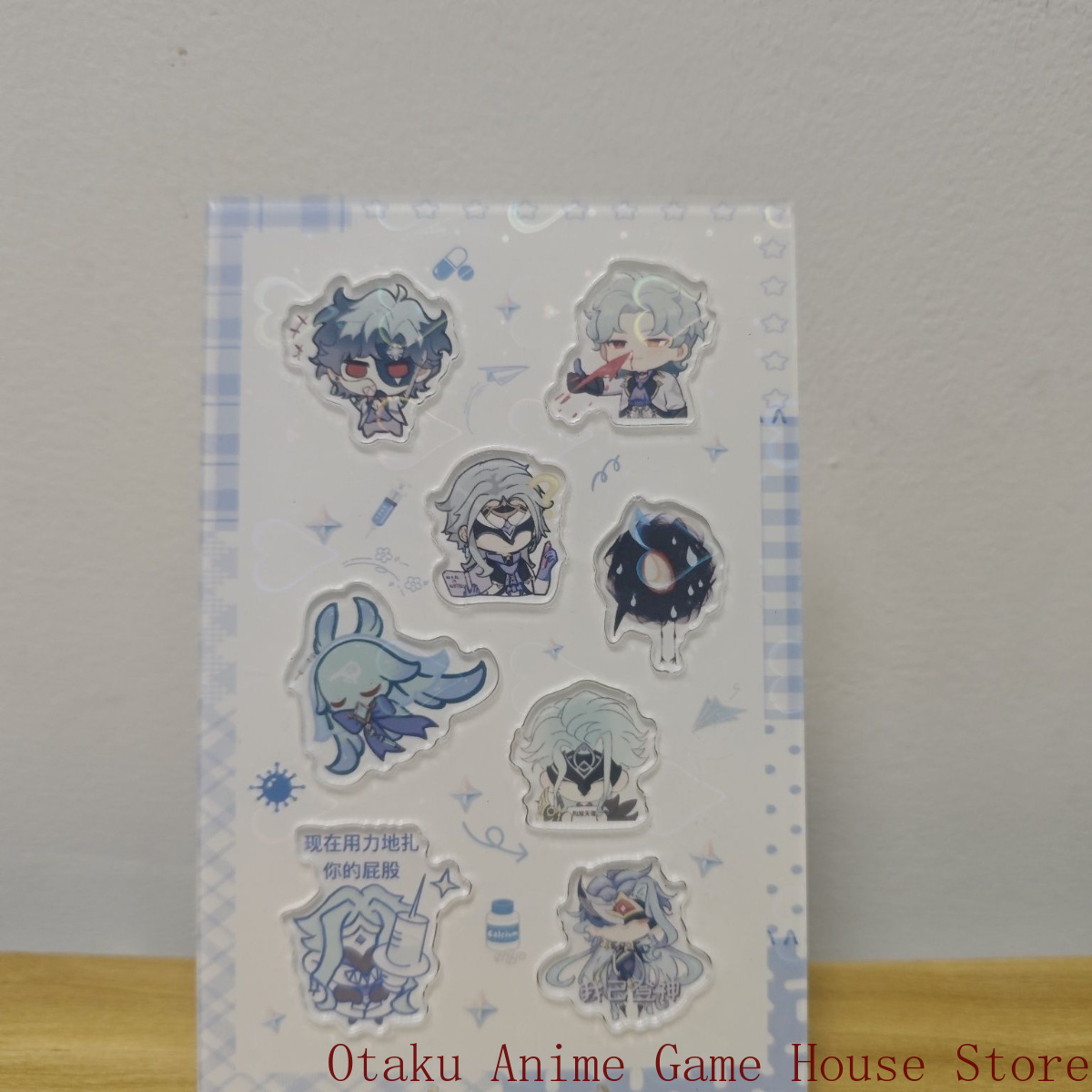 Pegatina Acrílica de Genshin I - Anime Cosplay Diy reseña y precio