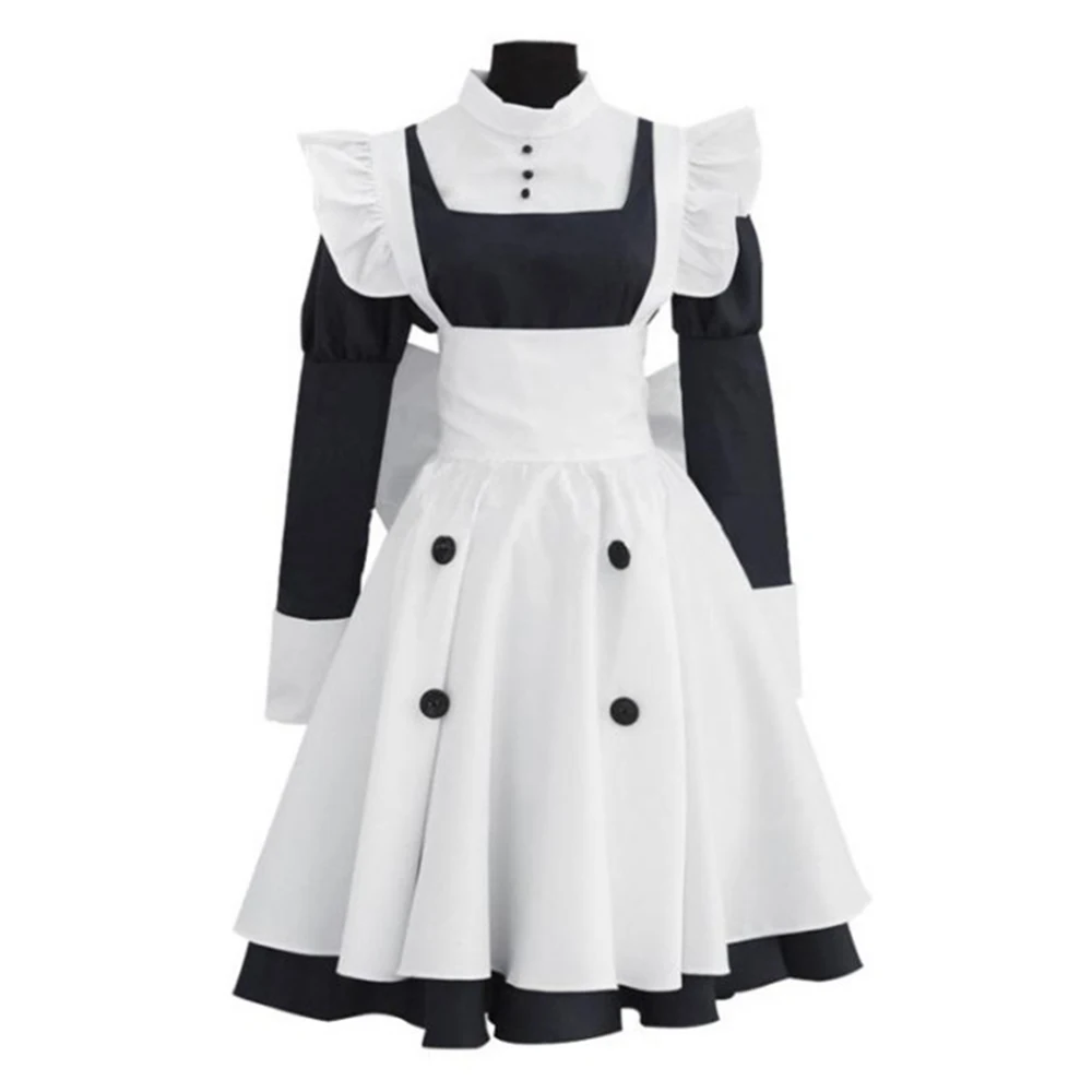 2025 uniforme de sirvienta Mey - Anime Cosplay Black Girl reseña y precio
