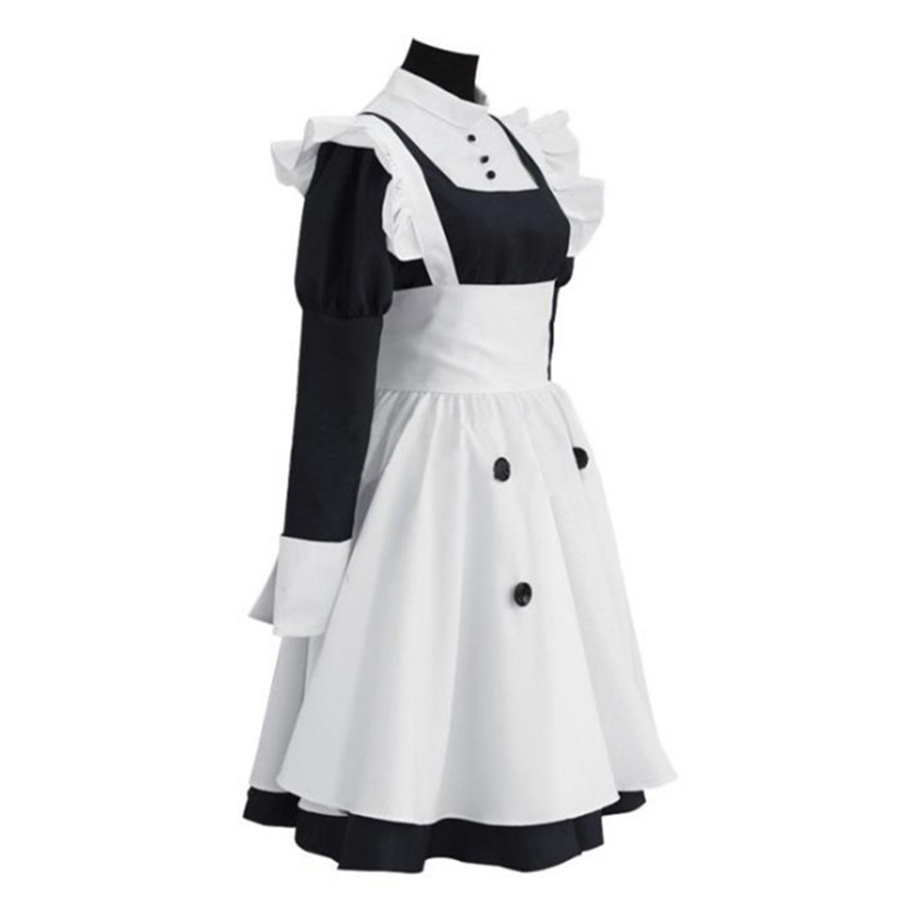 2025 uniforme de sirvienta Mey - Anime Cosplay Black Girl reseña y precio