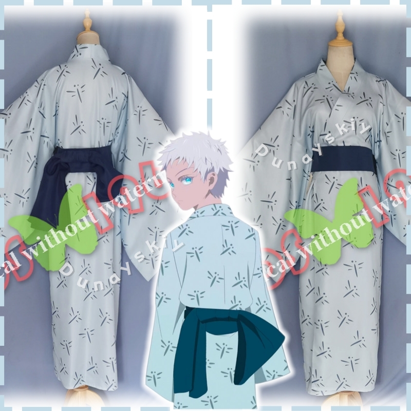 Kimono Tradicional Japonés Hec - Anime Cosplay Gojo reseña y precio