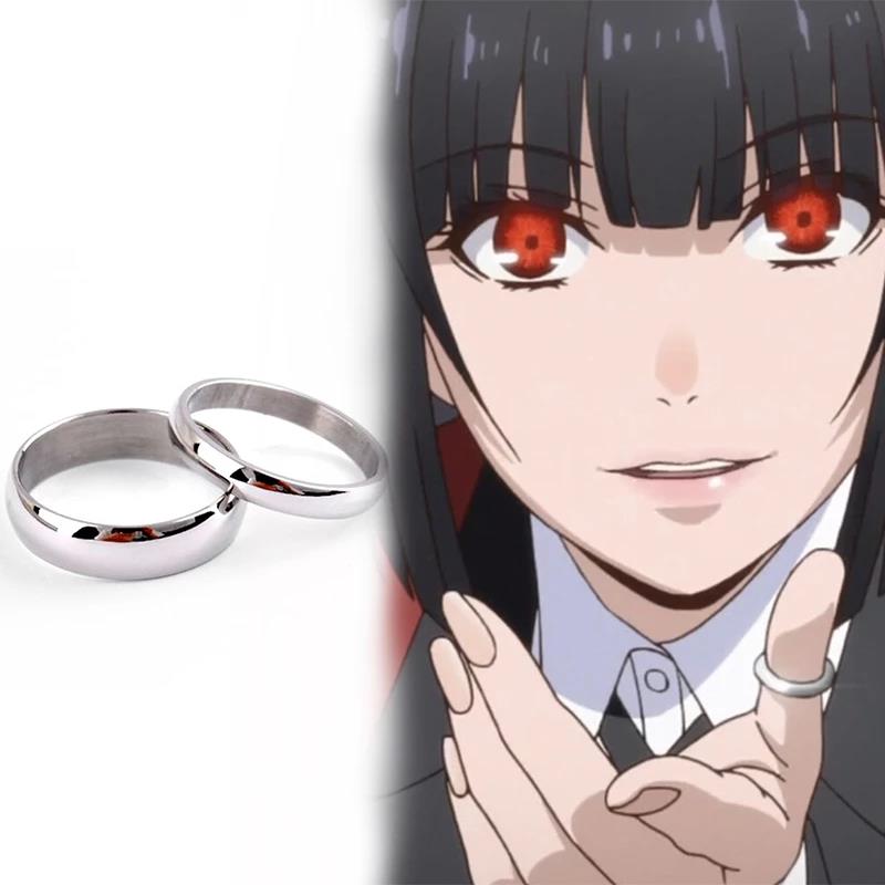 Anillo de Acero Inoxidable Jab - Anime Cosplay Kakegurui reseña y precio