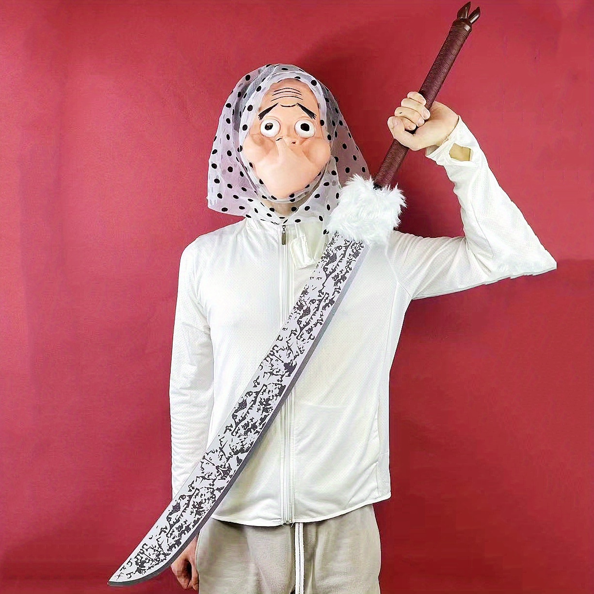 Espada grande Fushiguro Toji K - Anime Cosplay Katana reseña y precio