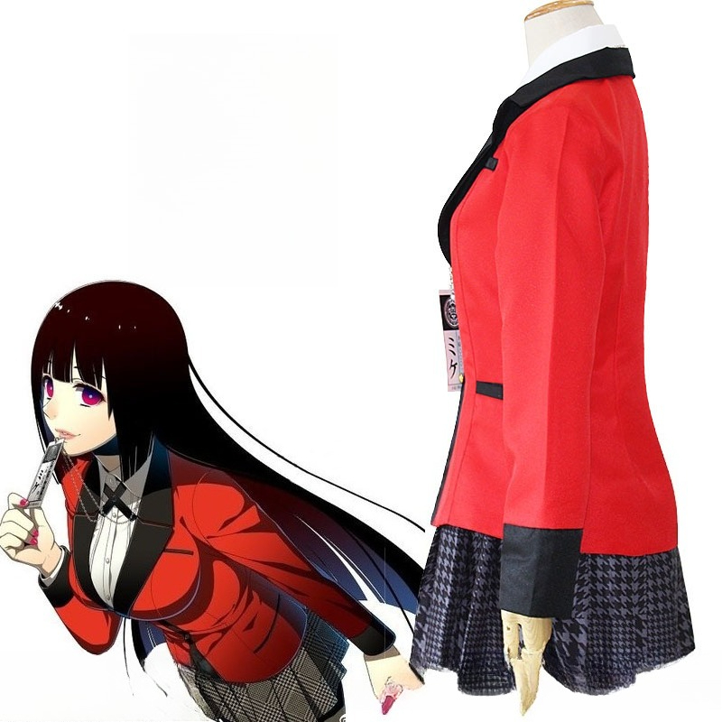 Disfraz de Cosplay de Anime Ka - Anime Cosplay Kakegurui reseña y precio