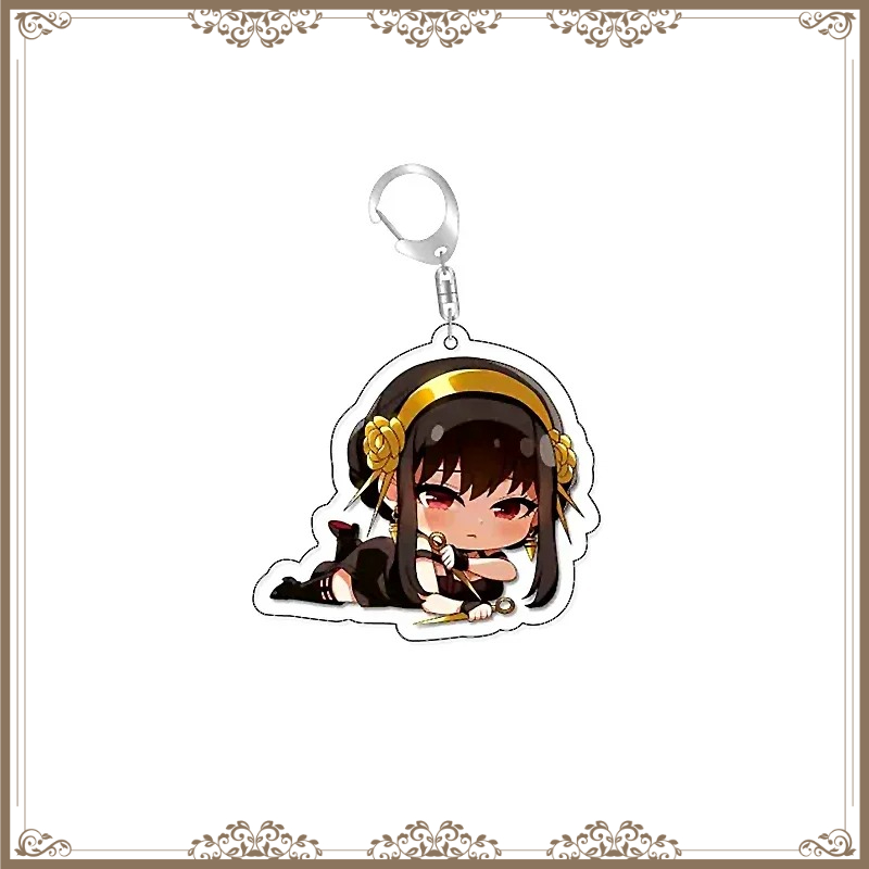 Llavero de acrílico de dibujos - Anime Cosplay Yor Forger reseña y precio