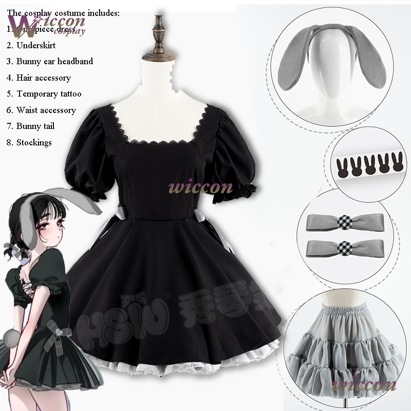 Cosmic Bunny Alien Stage Mizi  - Anime Cosplay Black Girl reseña y precio