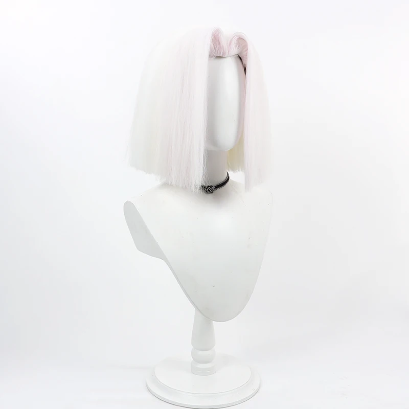 Juego Hazbin Lute Cosplay Anim - Cosplay Anime White Hair reseña y precio