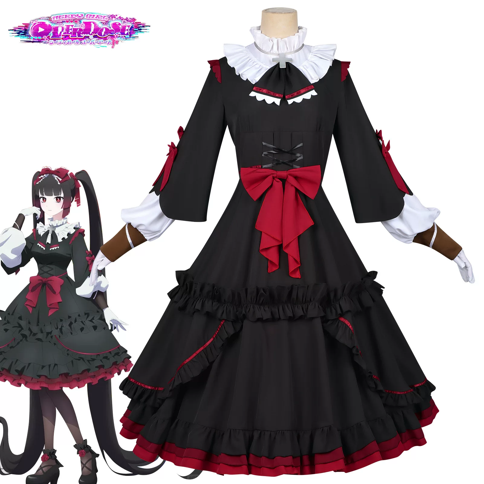 Disfraz de Cosplay de Anime Ne - Anime Cosplay Black Girl reseña y precio