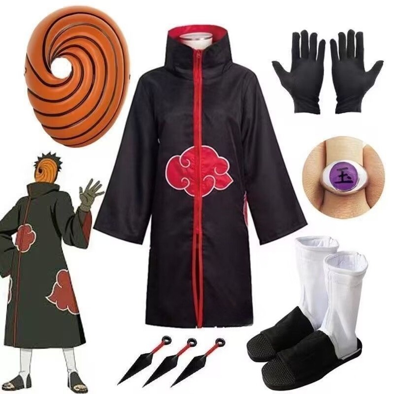 Nuevo Disfraz de Cosplay de Na - Anime Cosplay Obito reseña y precio