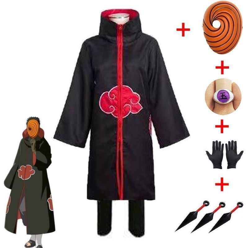 Nuevo Disfraz de Cosplay de Na - Anime Cosplay Obito reseña y precio