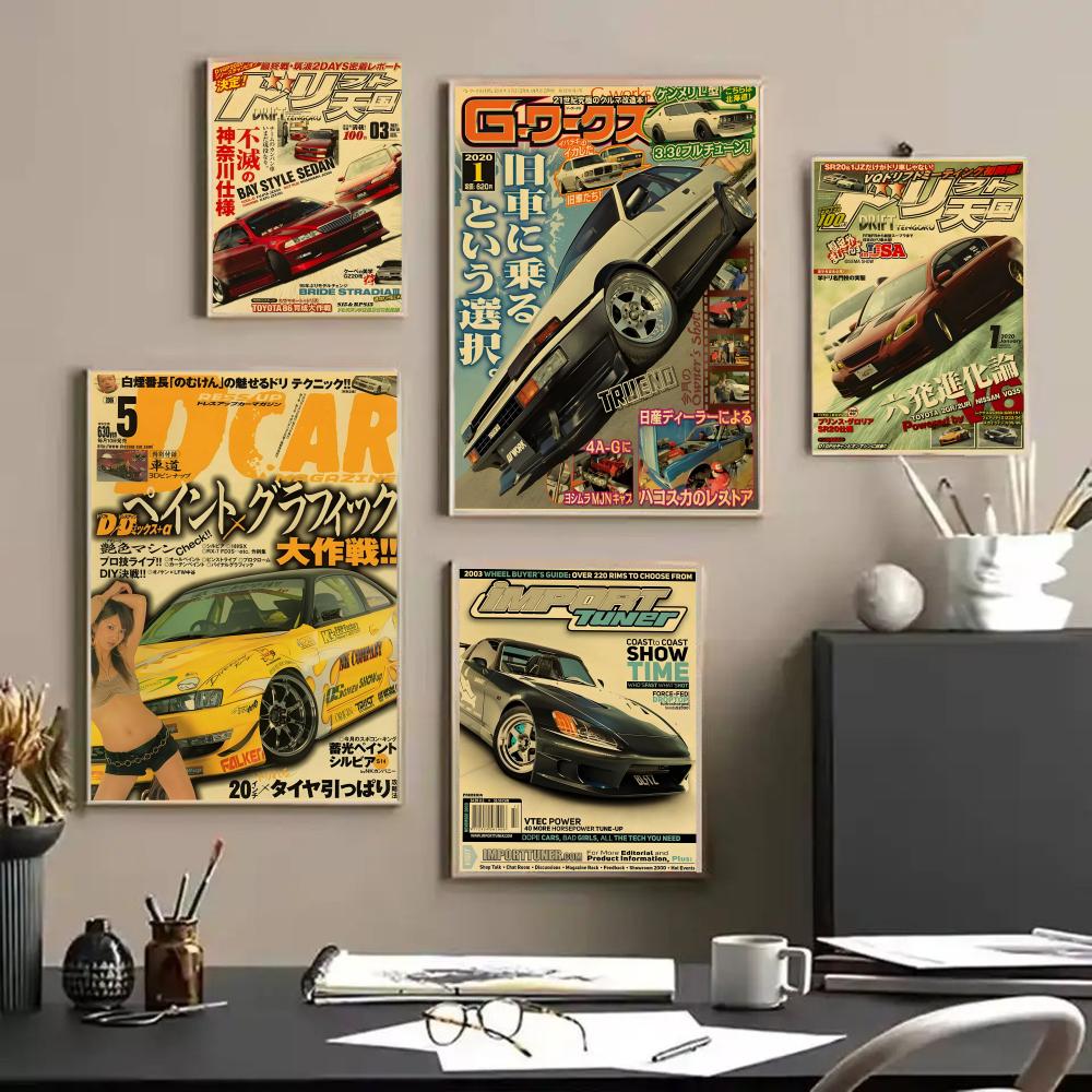 Póster de J-JDM de coches japo - Black Clover Grimoire reseña y precio